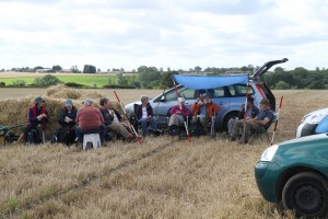 The motley crew, a fine bunch of amateur archaeologists.