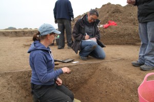 Trench 4 ditch section