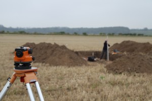 Trench 2 levelling